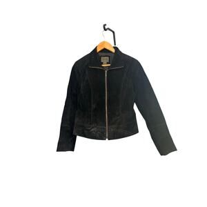 John Paul Richard Black Suede Leather Moto
Jacket M - Y2K Vintage